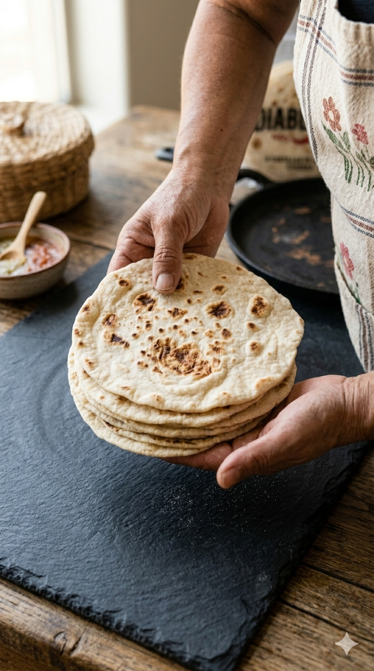Salsa Macha servida